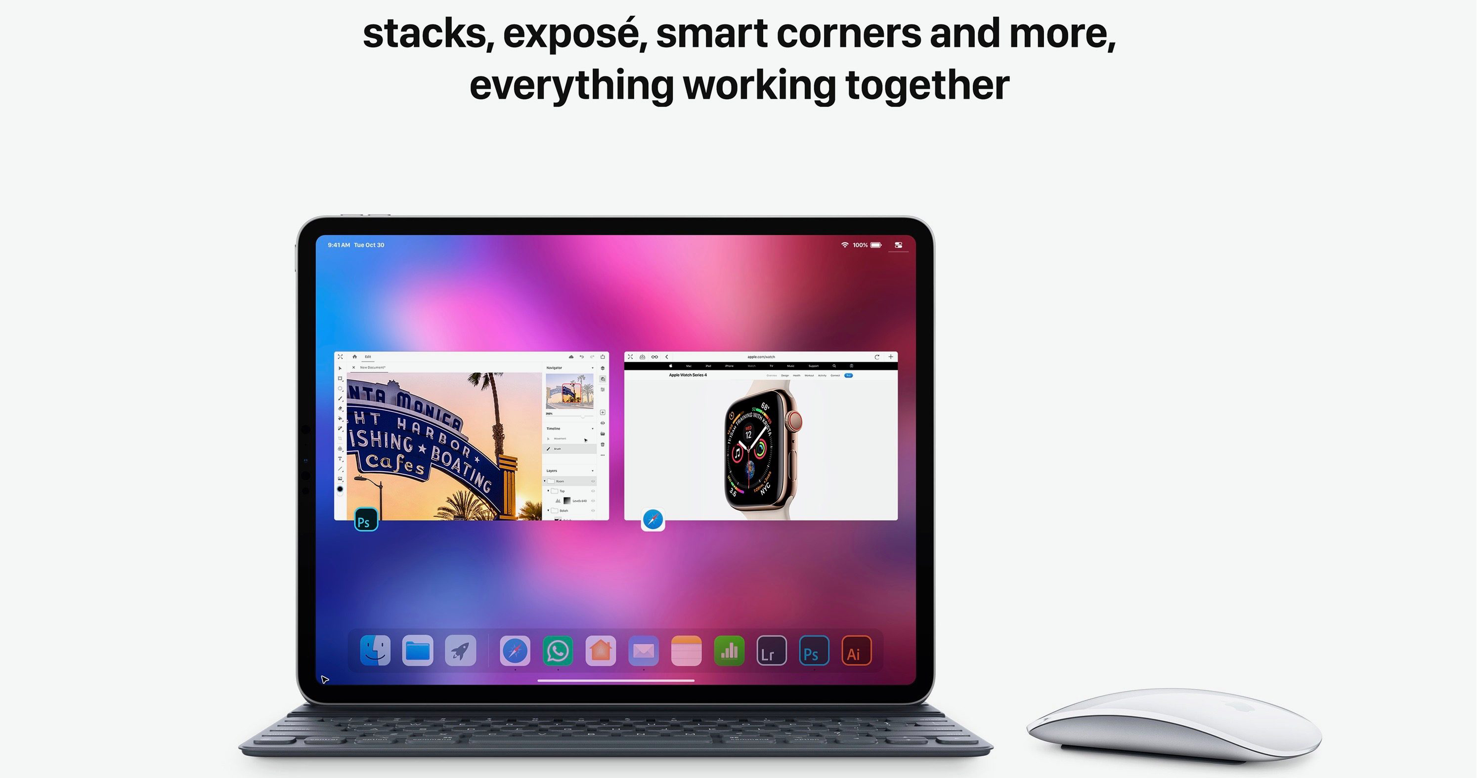 Mãn nhãn trước ý tưởng iOS 13: Hỗ trợ chuột không dây, trình đa nhiệm mới cho iPad, giao diện tuyệt đẹp