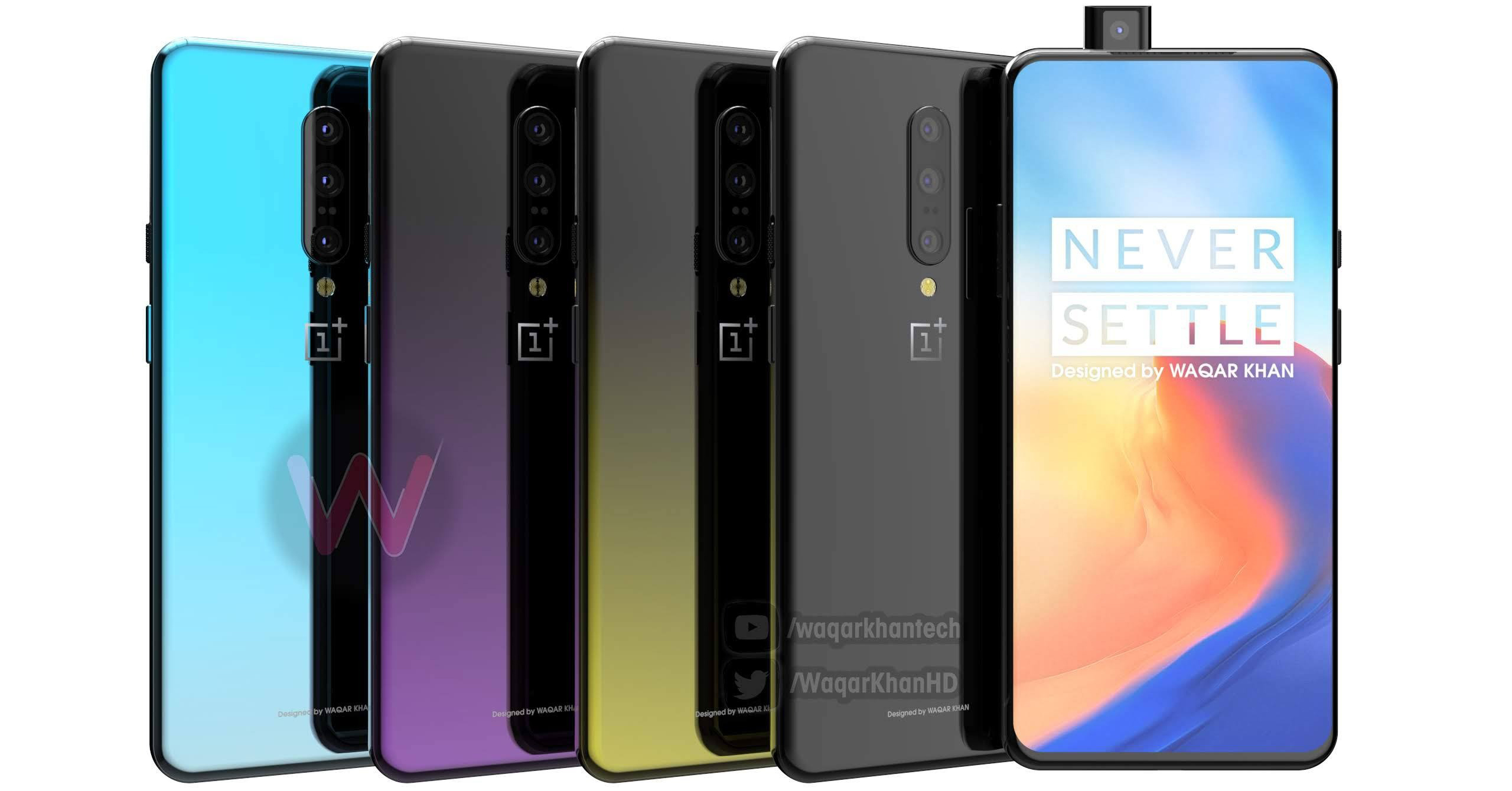 OnePlus 7 lộ ảnh trên tay thực tế: Màn hình tràn viền thực thụ, mặt trước y hệt Oppo Find X