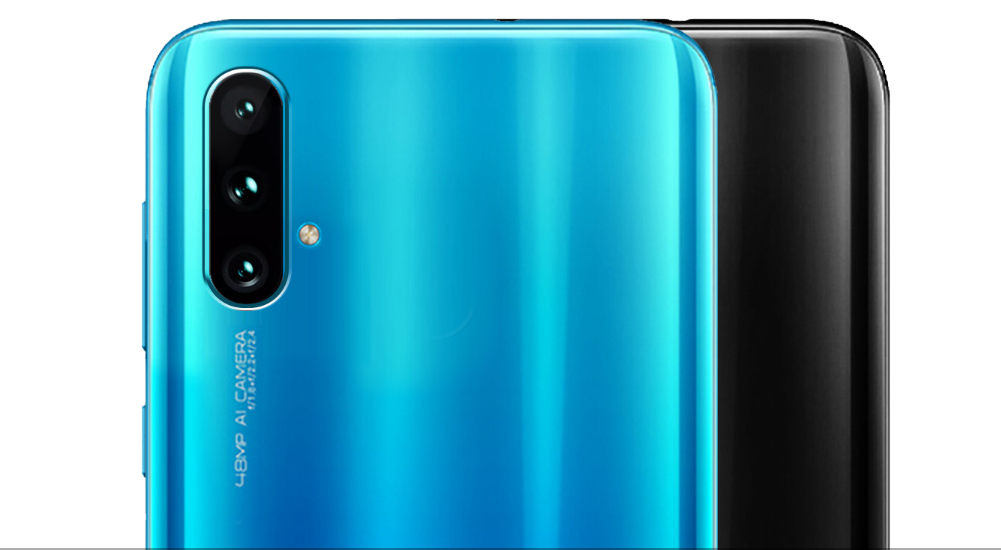 Huawei Nova 5 lộ ảnh render: Mặt lưng gradient, vân tay trong màn hình