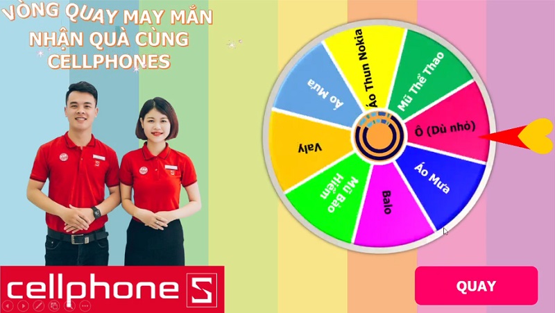 Sắm Nokia tham gia vòng quay may mắn, nhận nhiều phần quá cực cool cùng CellphoneS