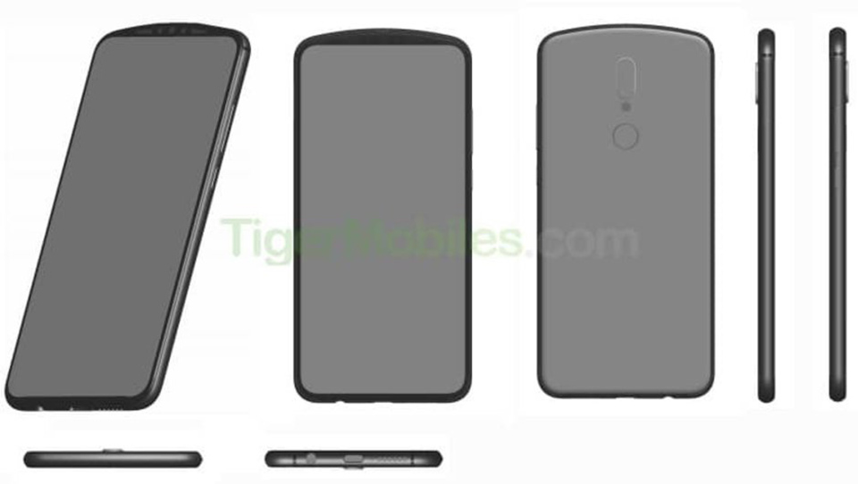 Lộ bằng sáng chế của Huawei về một chiếc smatphone có màn hình "chỏm tóc" độc đáo