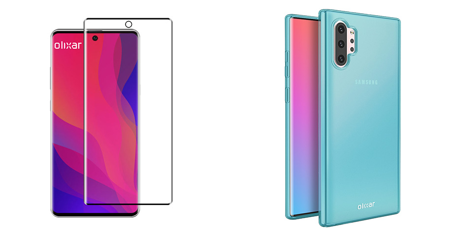 Thiết kế Galaxy Note 10 tiếp tục được xác nhận qua các hình ảnh phụ kiện