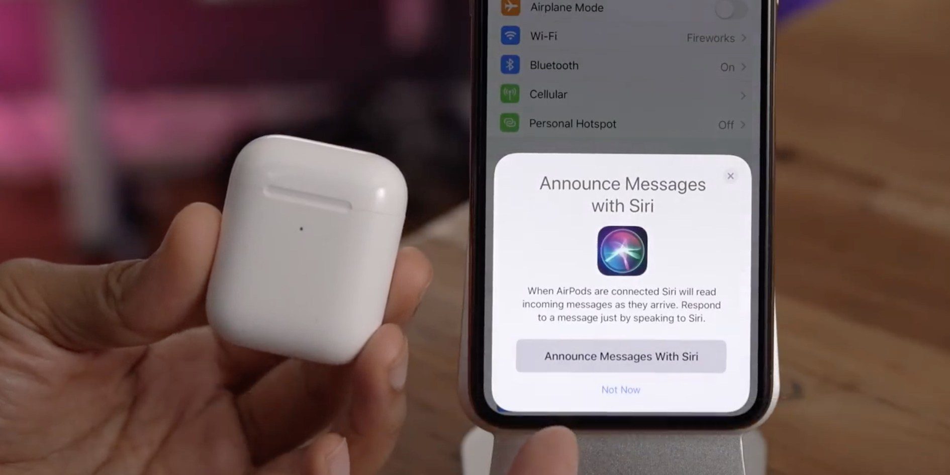 Trả lời tin nhắn nhanh với AirPods bằng Siri trên iOS 13 cũng sẽ hoạt động với cả tai nghe PowerBeats Pro