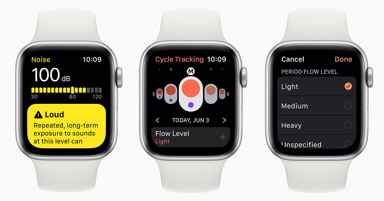 Với watchOS 6, Apple Watch có thể theo dõi chu kỳ kinh nguyệt, tính toán khả năng thụ thai
