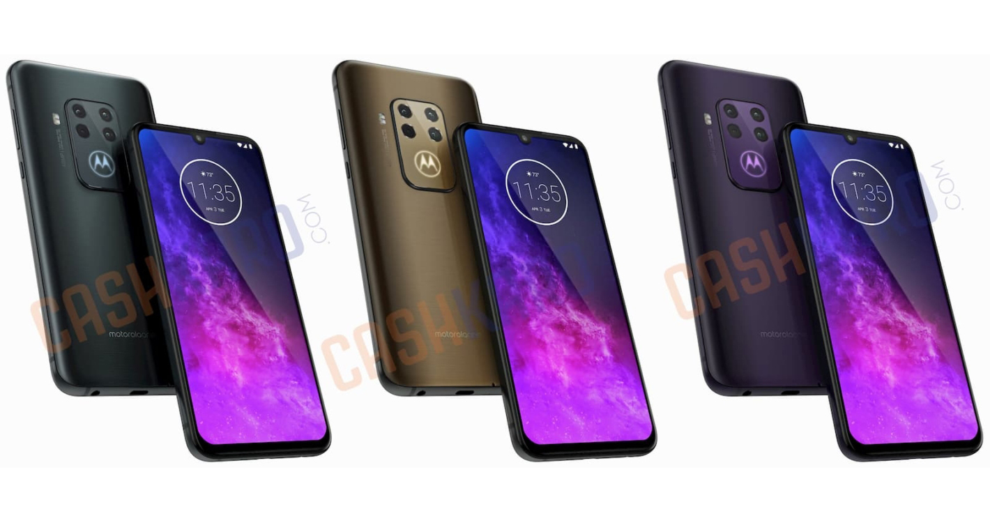 Motorola One Pro lộ ảnh render với cụm 4 camera khá giống với Huawei Mate 20 Pro