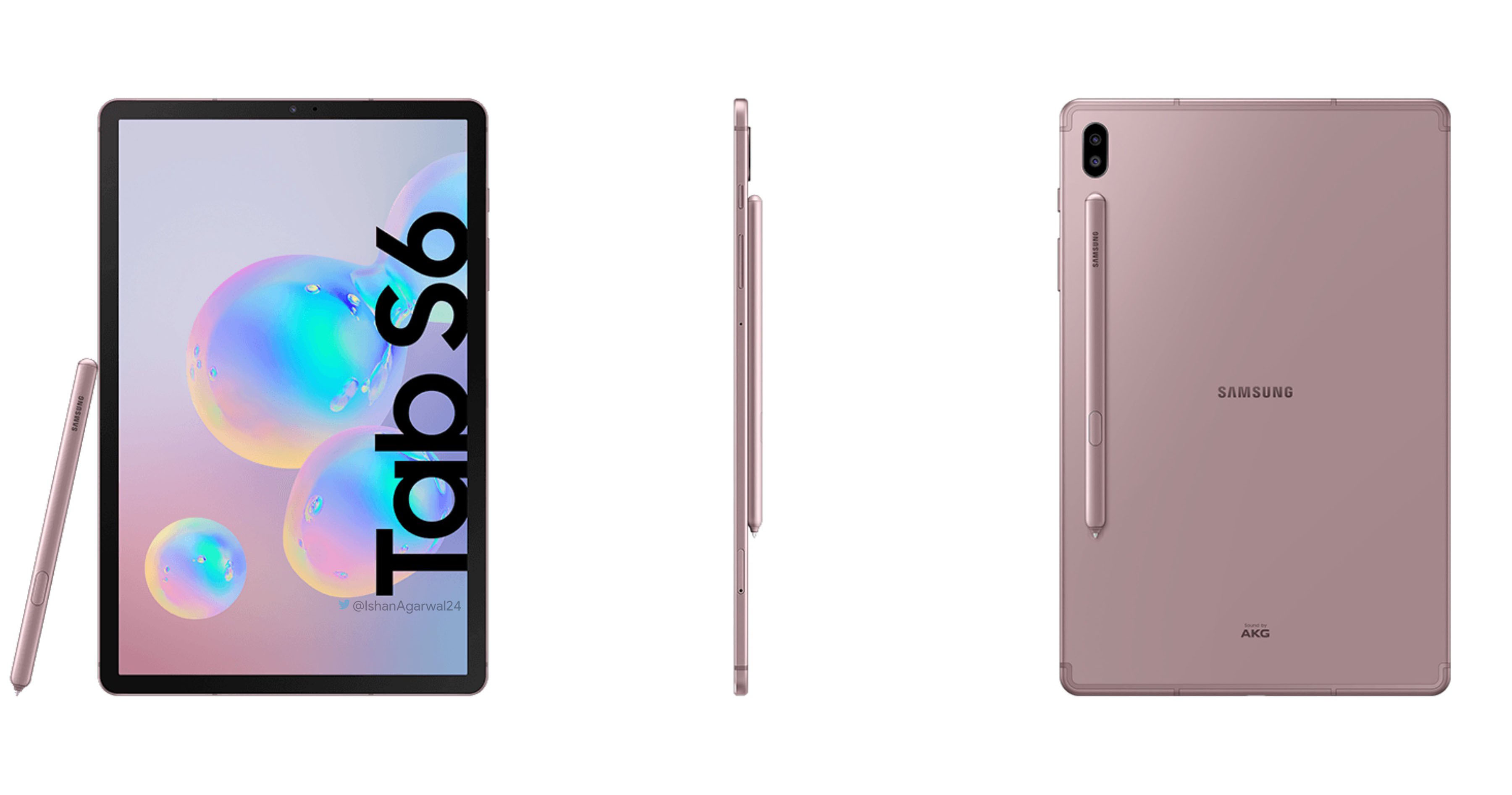 Tablet cao cấp Galaxy Tab S6 lộ tất tần tật thông số cấu hình trước ngày ra mắt