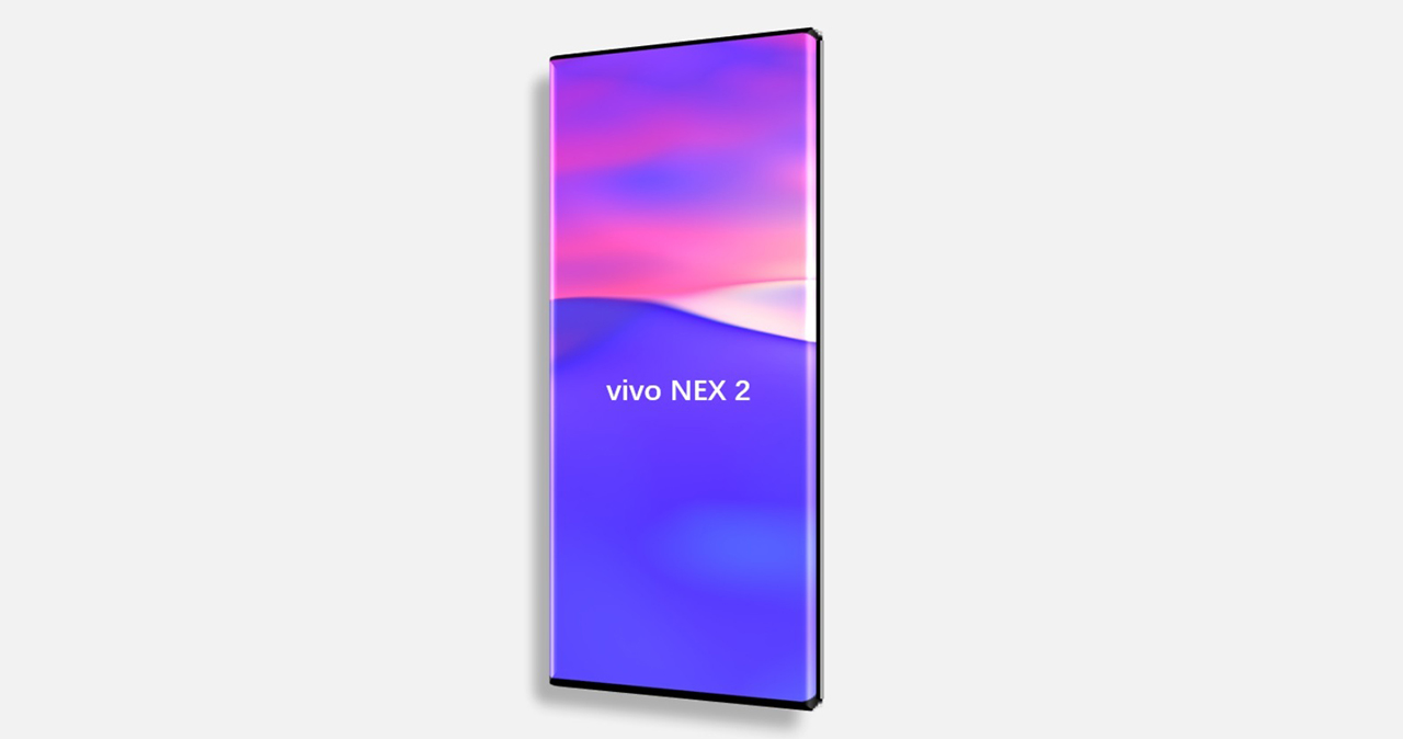 Vivo NEX 2 lộ ảnh render với màn hình cong tràn viền cực hút mắt