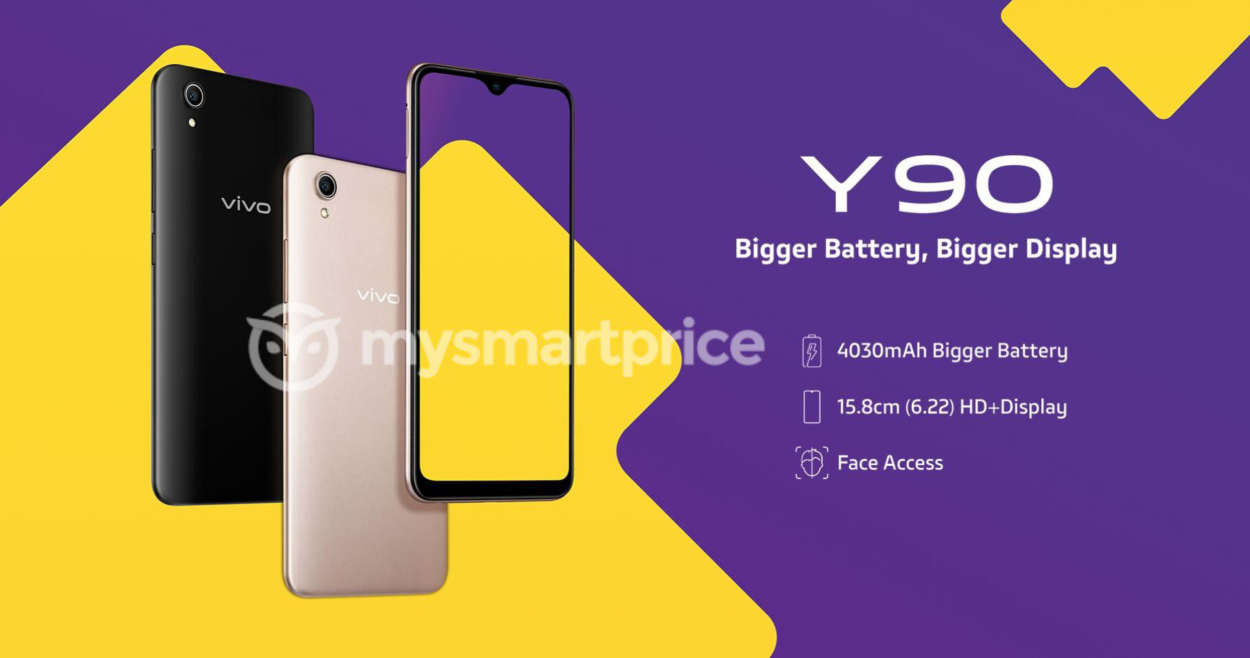 Vivo Y90 lộ ảnh báo chí kèm cấu hình chi tiết: Màn hình giọt nước, camera 8MP, pin 4,030 mAh, giá siêu rẻ