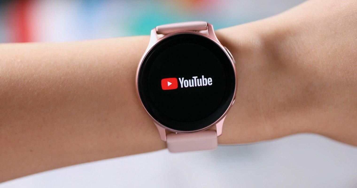 Galaxy Watch Active 2 cho phép người dùng xem video YouTube ngay trên cổ tay