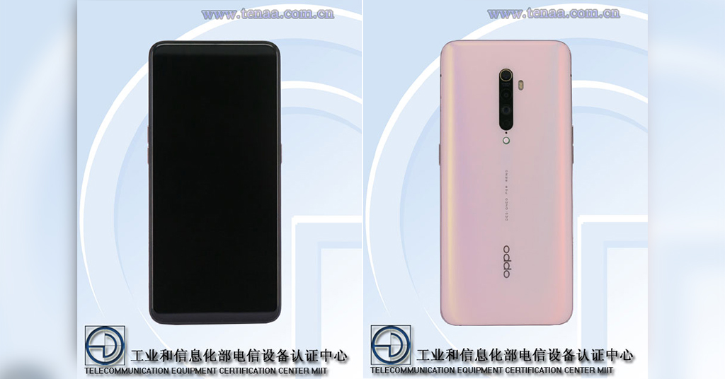 OPPO Reno 2 ảnh render với viền màn hình dày hơn đời đầu, ra mắt vào 28/8 tới