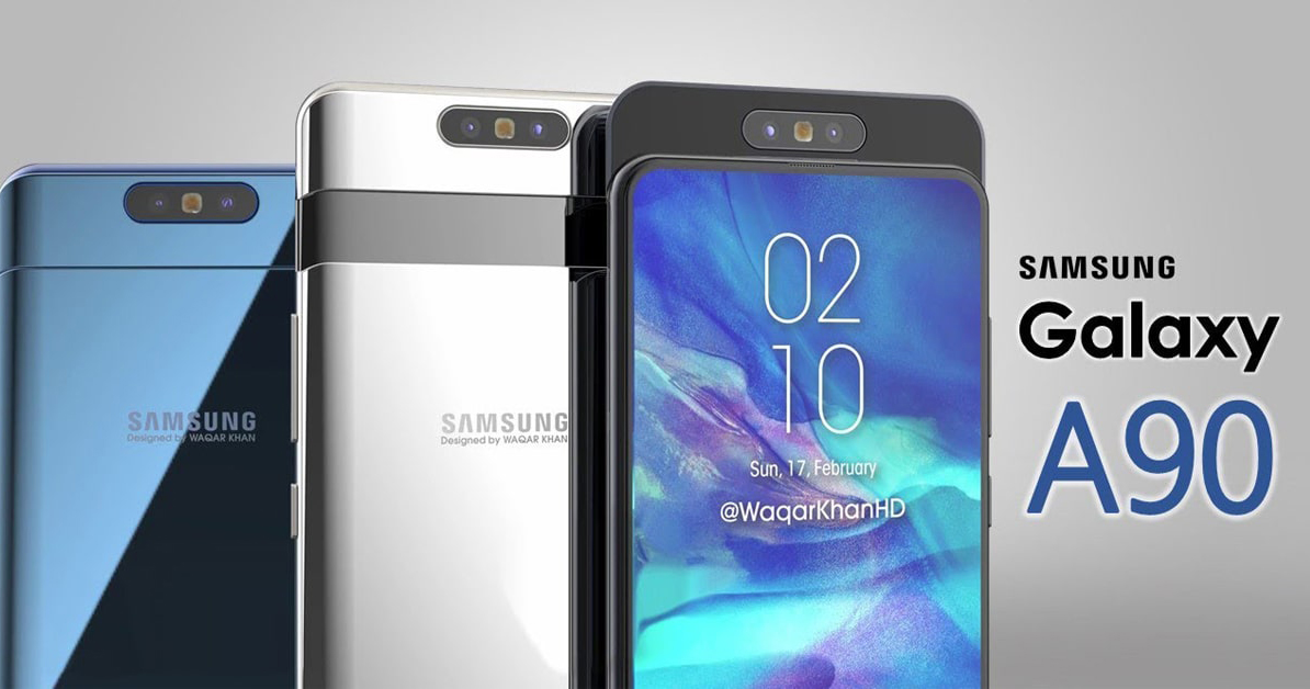 Tin đồn: Samsung Galaxy A90 5G sẽ ra mắt với màn hình AMOLED 6.7 inch, pin 4,400 mAh