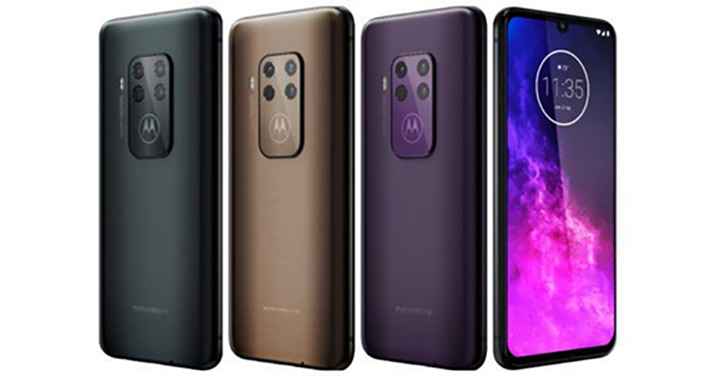 Motorola One Zoom lần đầu lộ ảnh thực tế, xác nhận có 4 camera sau hình chữ nhật độc đáo