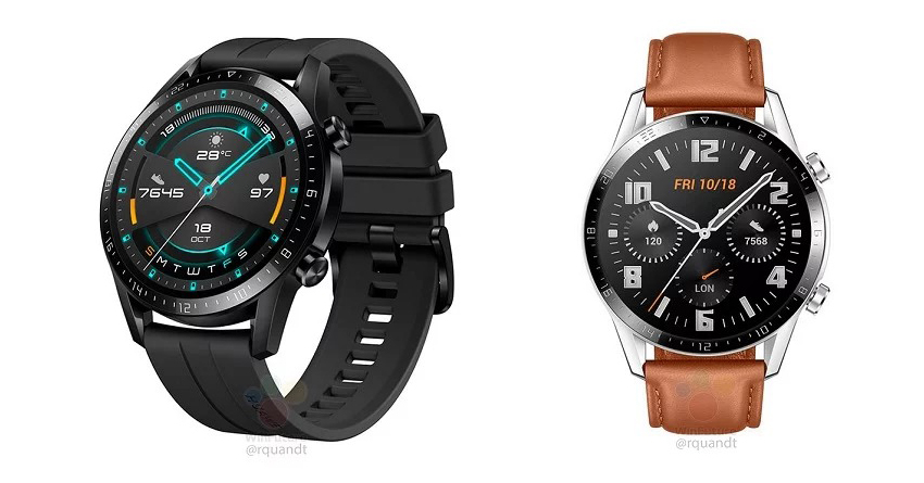 Huawei Watch GT 2 lộ ảnh render và thông số kĩ thuật, có thể ra mắt tại IFA 2019