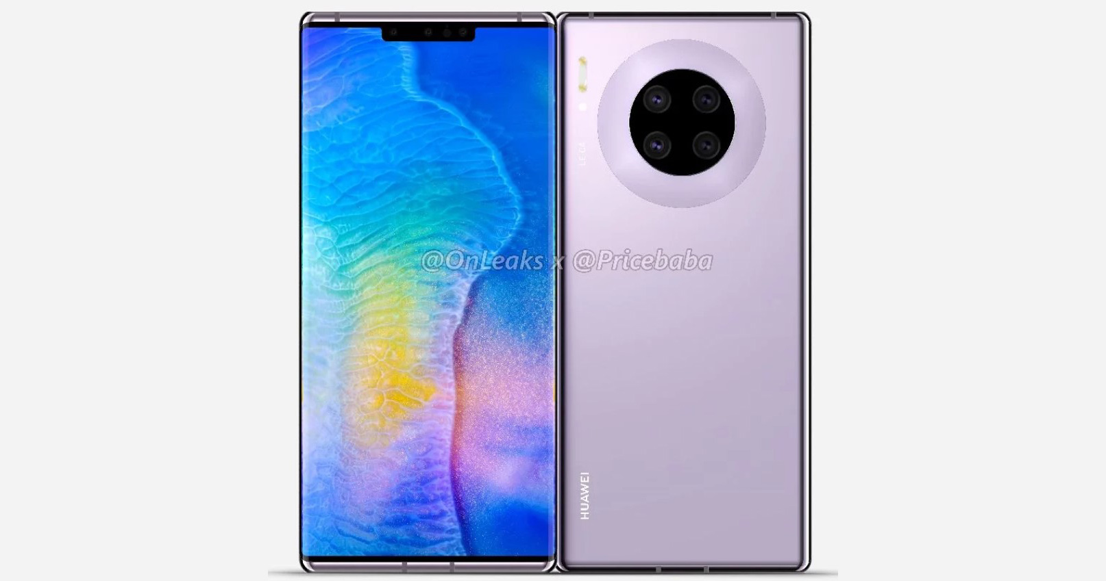 Ngắm nhìn thiết kế chi tiết của Huawei Mate 30 Pro trong ảnh render và video 360 độ