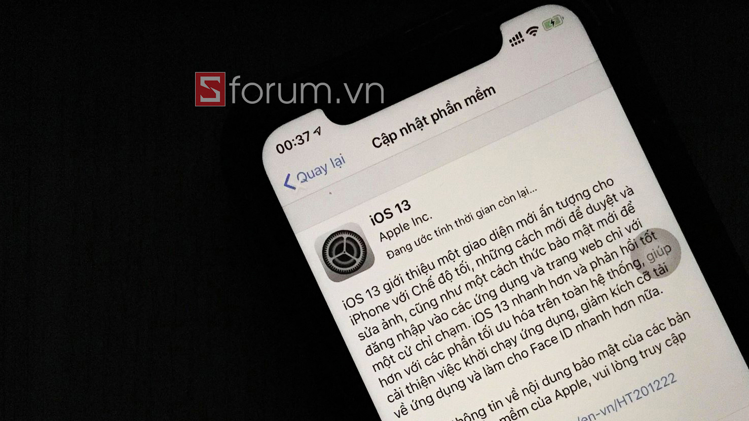 iOS 13 chính thức được phát hành, nặng hơn 2GB, cập nhật ngay thôi nào...!!! iOS 13 chính thức được phát hành, nặng hơn 2GB, cập nhật ngay thôi nào...!!!