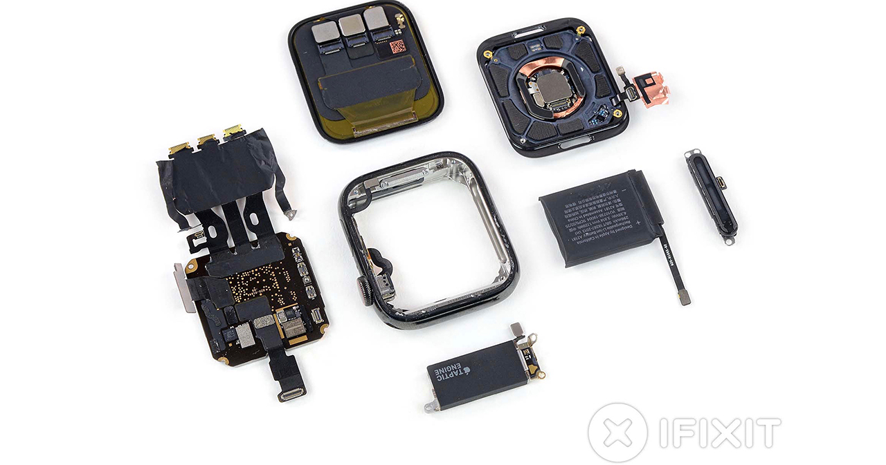 "Mổ bụng” khám phá bên trong Apple Watch Series 5: Chip cũ, pin lớn hơn, nhiều cáp được thiết kế lại