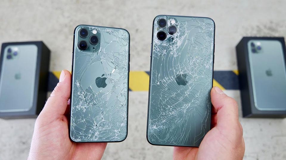 [Video] Thả rơi iPhone 11 Pro và iPhone 11 Pro Max với cái kết khó tin