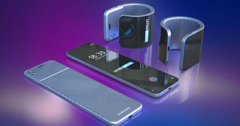 Sau Galaxy Fold, Samsung sẽ ra mắt smartphone có thể kèo dài màn hình 1 cách linh hoạt