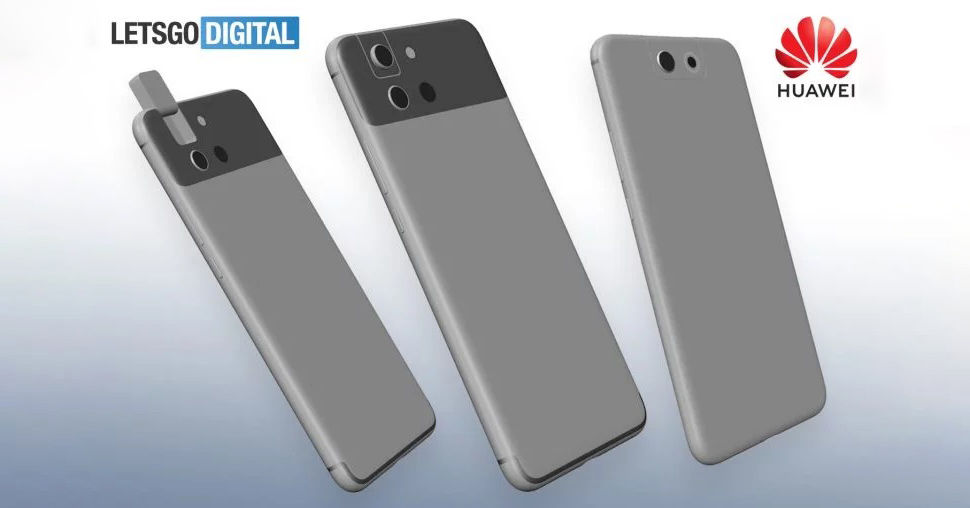 Rò rỉ bằng sáng chế của Huawei P Smart 2020, xác nhận có camera thò thụt xoay