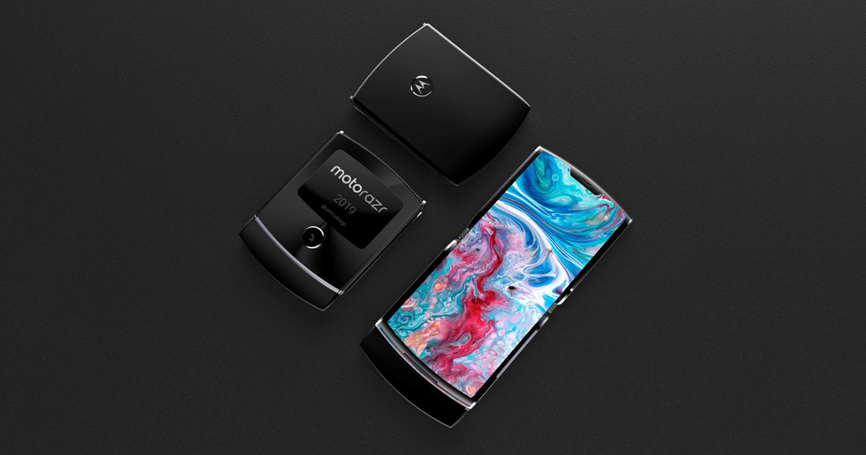 Đây là hình ảnh chính thức đầu tiên của Moto Razr màn gập, đẹp hơn cả Galaxy Fold và Mate X?