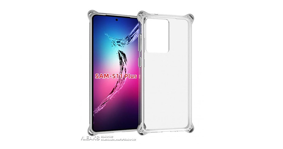 Hình ảnh ốp lưng hé lộ nhiều chi tiết thú vị về thiết kế của Galaxy S11+