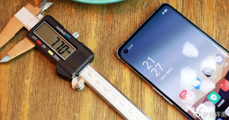 Thiết kế OPPO Reno 3 Pro 5G lộ diện rõ nét trong hình ảnh thực tế