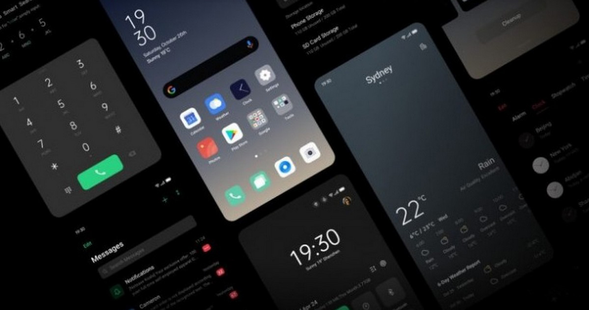 Đây là giao diện mới của ColorOS 7 dựa trên Android 10