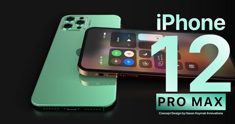 iPhone 12 Pro Max “đẹp nghiêng nước nghiêng thành” với màn hình tràn viền, camera 108MP