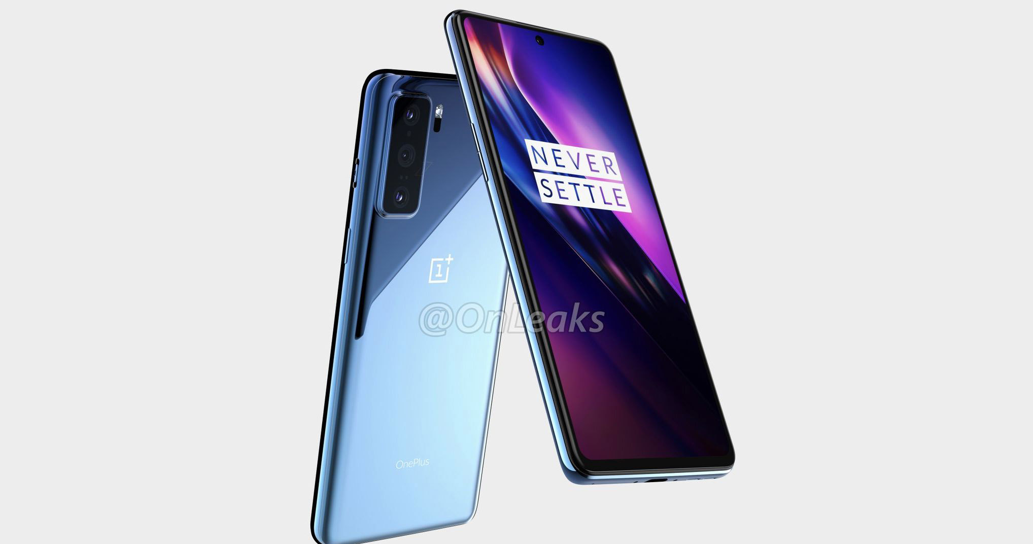 OnePlus 8 Lite lộ ảnh render mới cho thấy màn hình “đục lỗ” như Note 10 và 3 camera sau