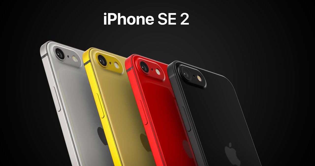 Xuất hiện ý tưởng thiết kế iPhone SE 2 cực đẹp với 4 tùy chọn màu sắc trẻ trung