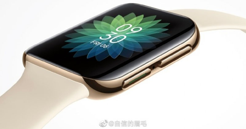 Smartwatch đầu tiên của OPPO lộ ảnh render với thiết kế đẹp không kém Apple Watch