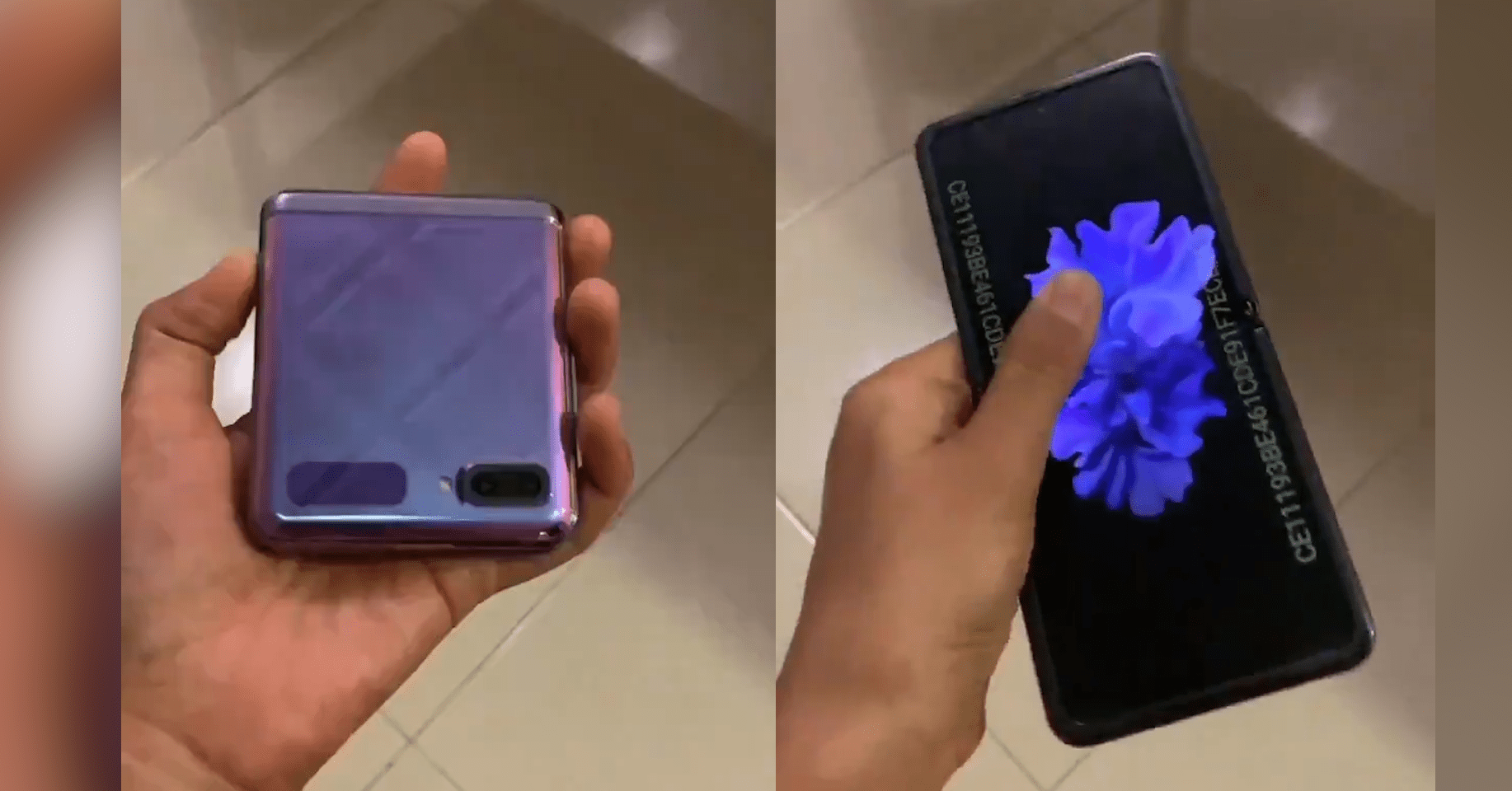 [Video] Trên tay thực tế Galaxy Z Flip xác nhận nhiều chi tiết giống với tin đồn