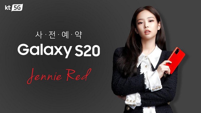 Samsung ra mắt Galaxy S20+ và Galaxy Buds+ phiên bản màu đỏ chót dành cho fan Jennie (Blackpink)