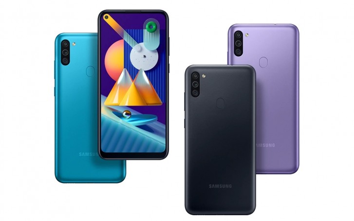 Samsung Galaxy M11 ra mắt: Màn hình Infinity-O, 3 camera sau, pin 5000 mAh