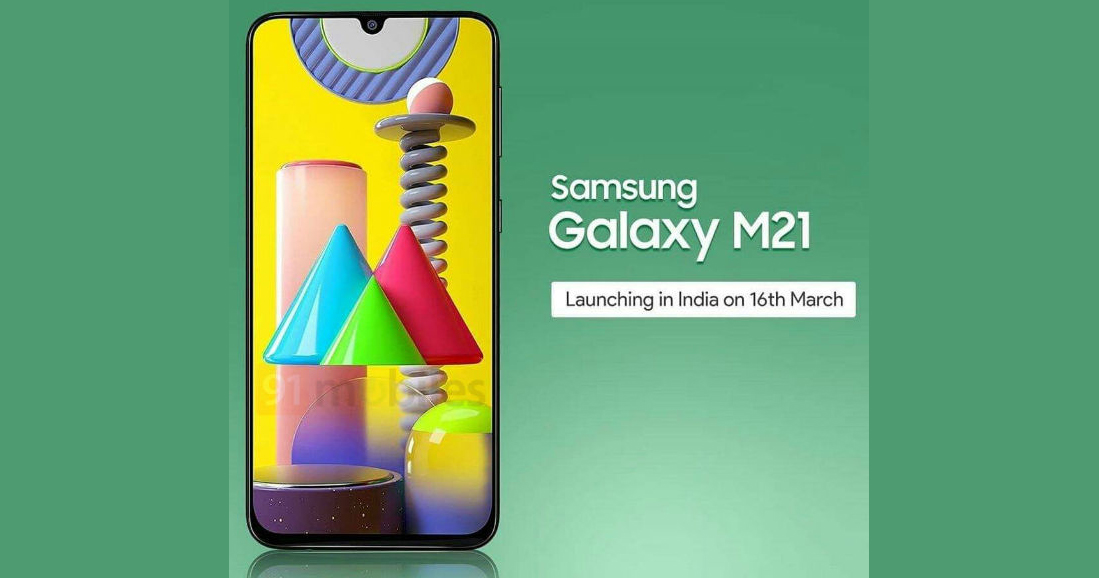 Galaxy M21 lộ diện trong hình ảnh quảng cáo, xác nhận có màn hình giọt nước, ra mắt ngày 16/3