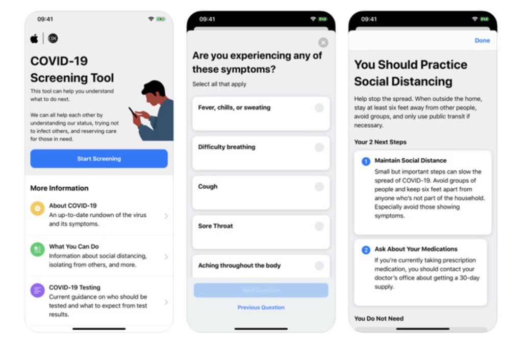 Apple phát hành ứng dụng và trang web COVID-19 để tra cứu thông tin về tình hình dịch bệnh