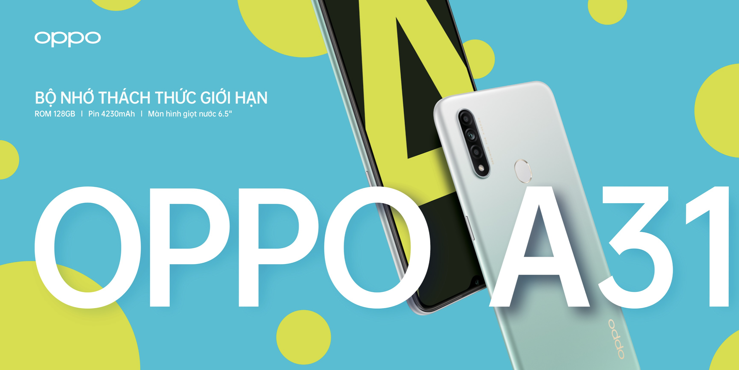 OPPO A31 giá rẻ chính thức mở bán tại thị trường Việt Nam
