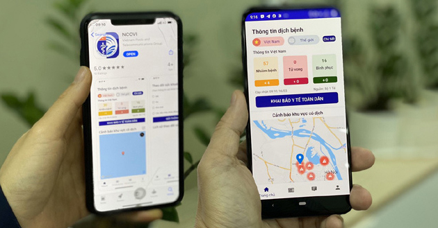 Hướng dẫn kiểm tra và theo dõi khu vực có dịch Covid-19 ngay trên smartphone