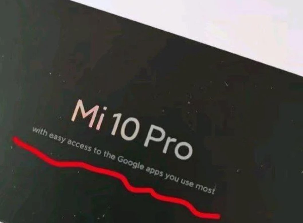 Nội dung trên hộp Xiaomi Mi 10 Pro có ý châm chọc Huawei không sử dụng được Google