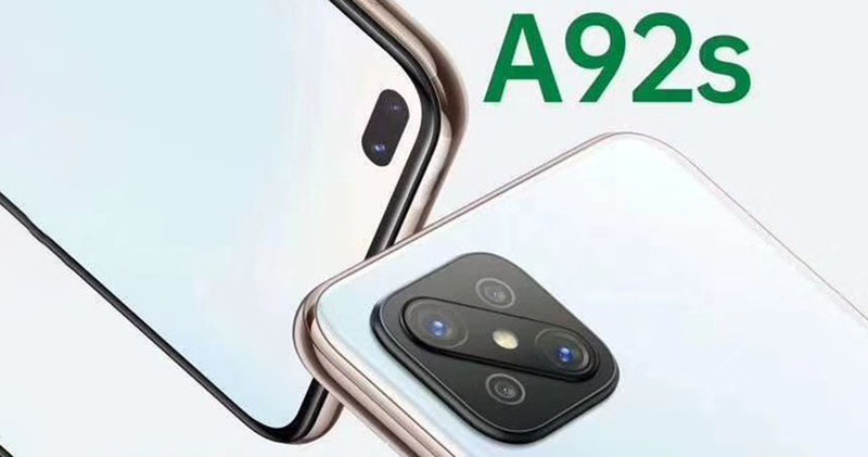 OPPO A92s với màn hình đục lỗ kép, 4 camera sau vừa lộ giá bán hấp dẫn, chỉ 7.96 triệu đồng