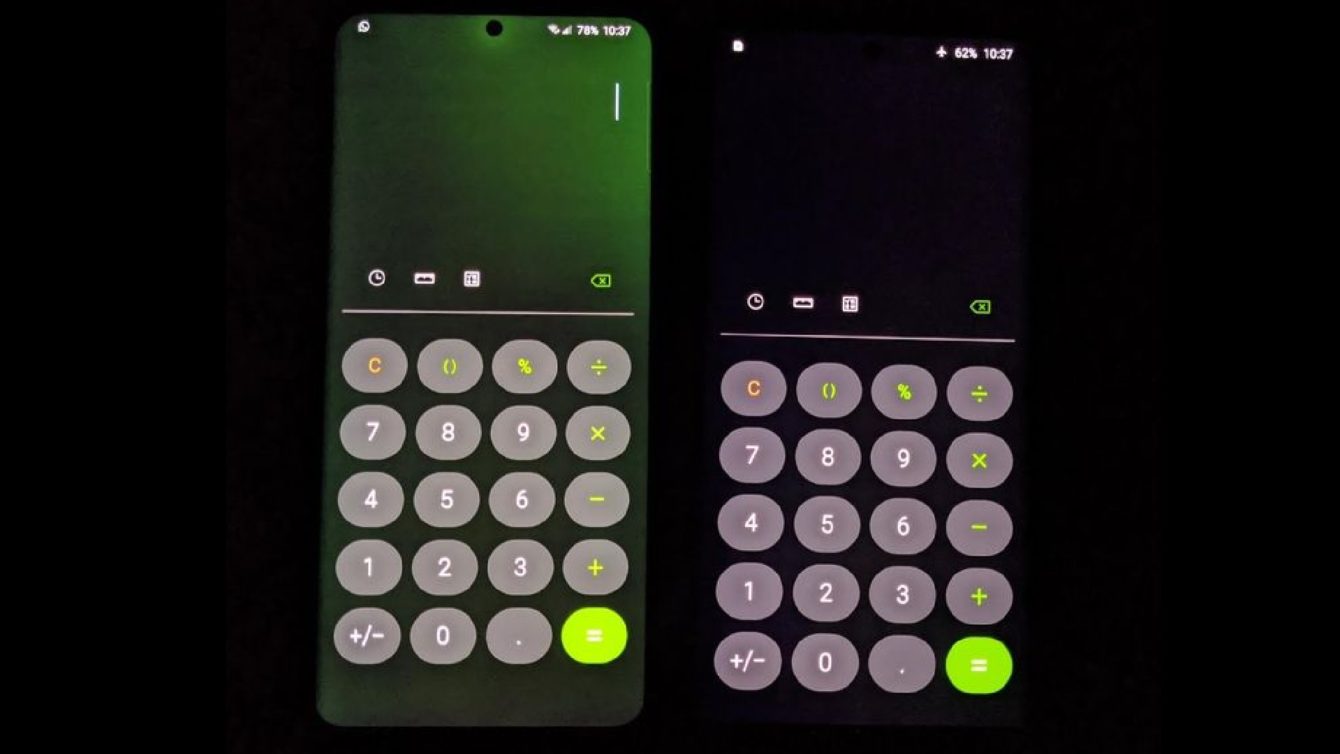 Samsung sẽ sớm khắc phục lỗi màn hình ám xanh trên Galaxy S20 Ultra