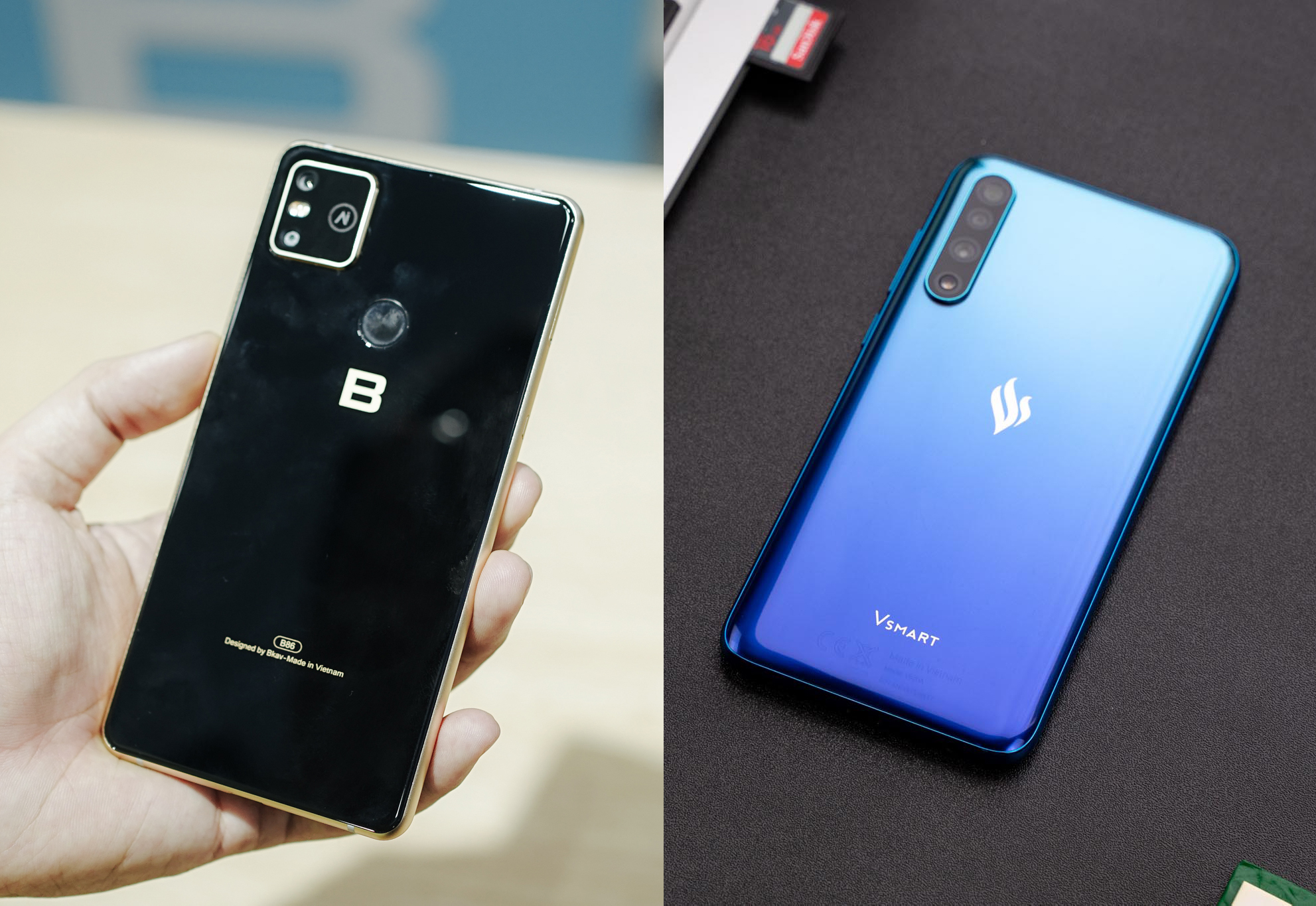 So sánh nhanh Bphone B86s và Vsmart Live: gấp đôi giá liệu có tốt hơn?