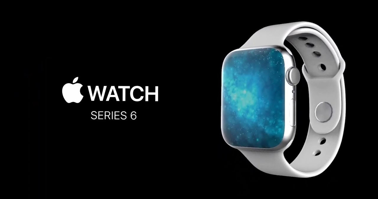 Xuất hiện concept Apple Watch Series 6 đẹp mãn nhãn với màn hình không viền