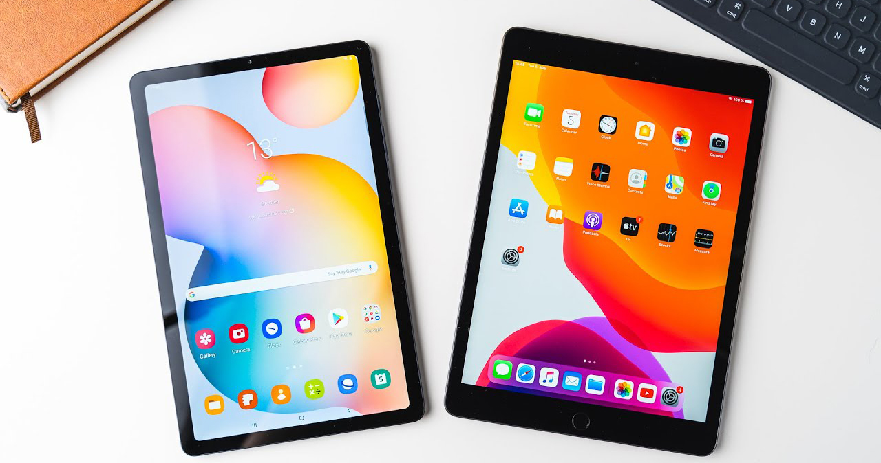 So sánh Galaxy Tab S6 Lite với iPad 10.2 inch: Tablet tầm trung nào đáng mua hơn?
