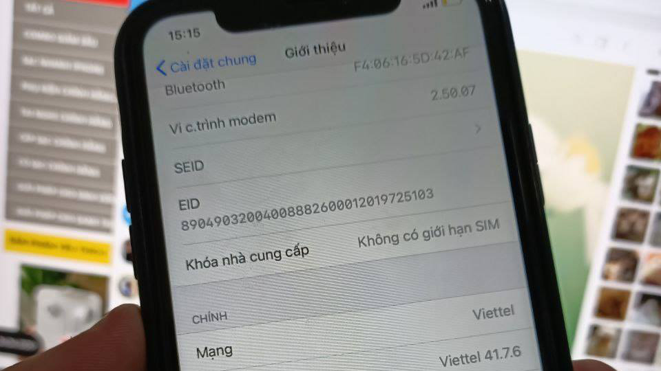 iOS 14 cho phép người dùng phân biệt iPhone lock và iPhone quốc tế ngay trong cài đặt