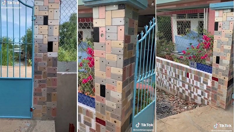 Tiktoker Việt bỏ ra 250 triệu đồng mua iPhone về xây thành hàng rào, được cả báo nước ngoài khen ngợi Tiktoker Việt bỏ ra 250 triệu đồng mua iPhone về xây thành hàng rào, được cả báo nước ngoài khen ngợi