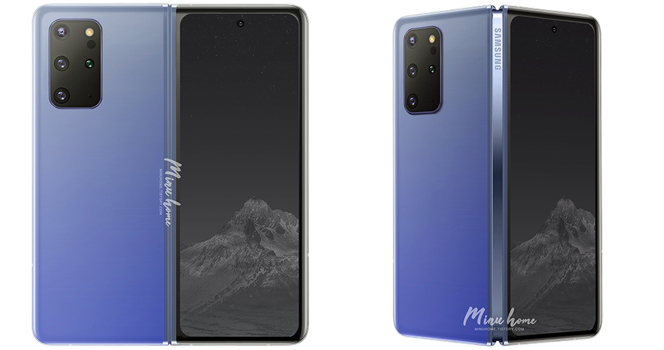 Galaxy Fold 2 lộ ảnh render sắc nét qua loạt ảnh render, xác nhận có 4 camera sau hầm hố