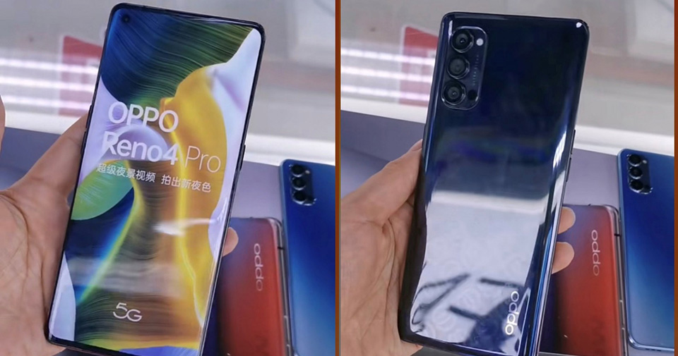 OPPO Reno4 và Reno4 Pro lộ ảnh trên tay thực tế trước ngày ra mắt