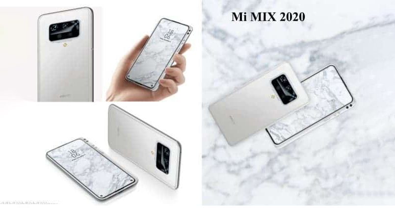 Đây chính là thiết kế đẹp không tưởng của Xiaomi Mi MIX 2020???