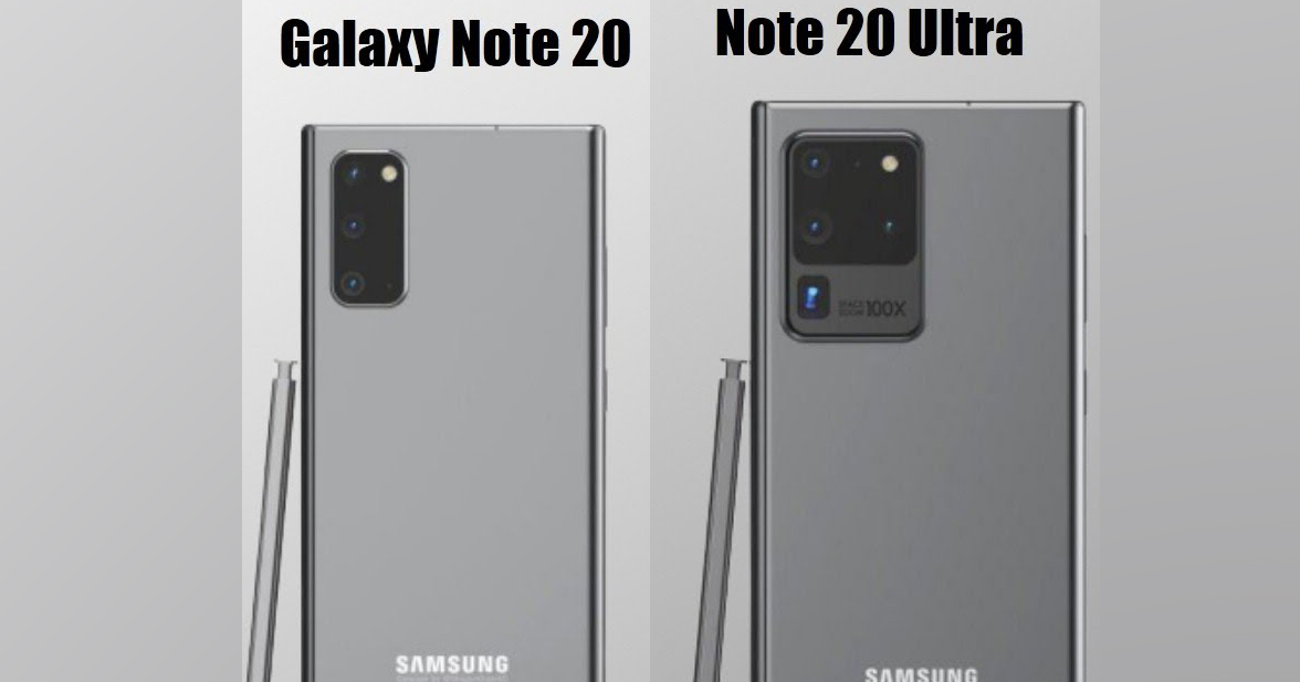 Đây là sự khác biệt về cụm camera sau trên bộ đôi Galaxy Note 20 và Note 20 Ultra sắp ra mắt